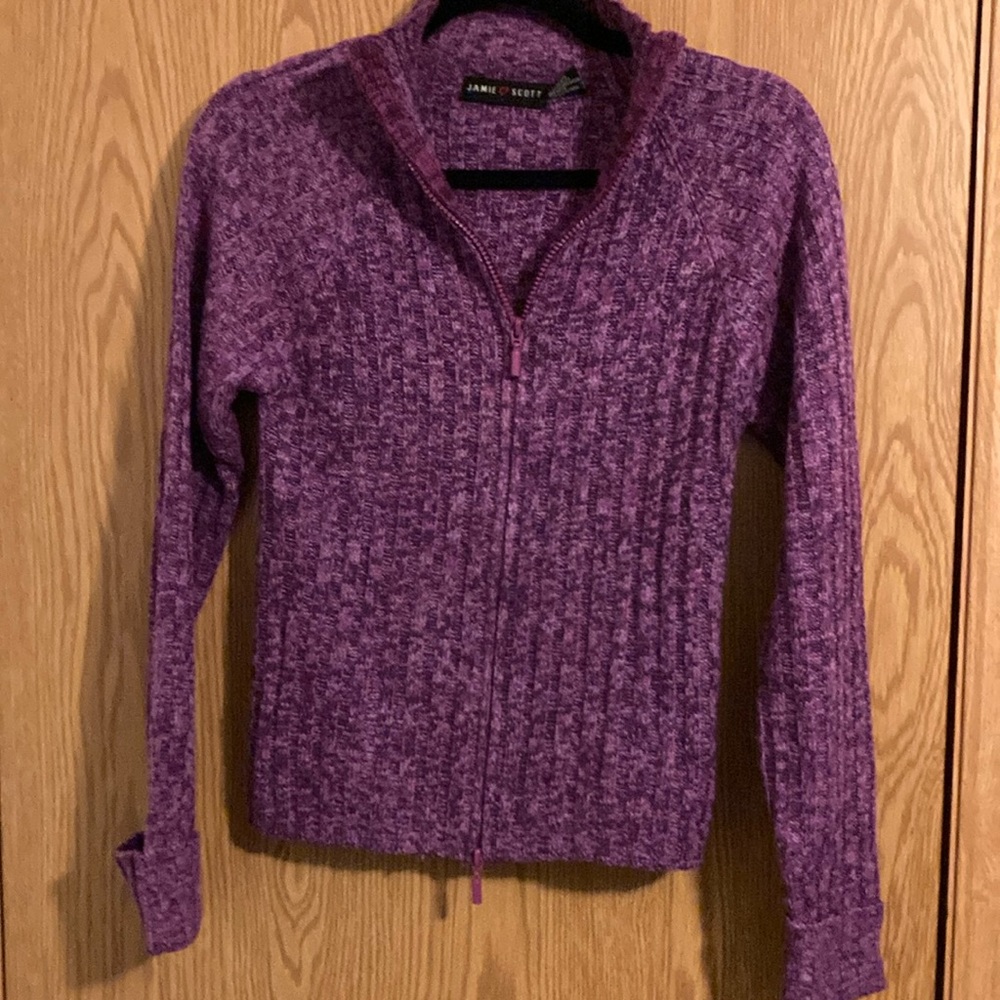 Jamie Scott Zip up Sweater